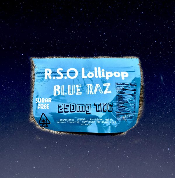 Blue Raz Lollipop (Sugar Free)